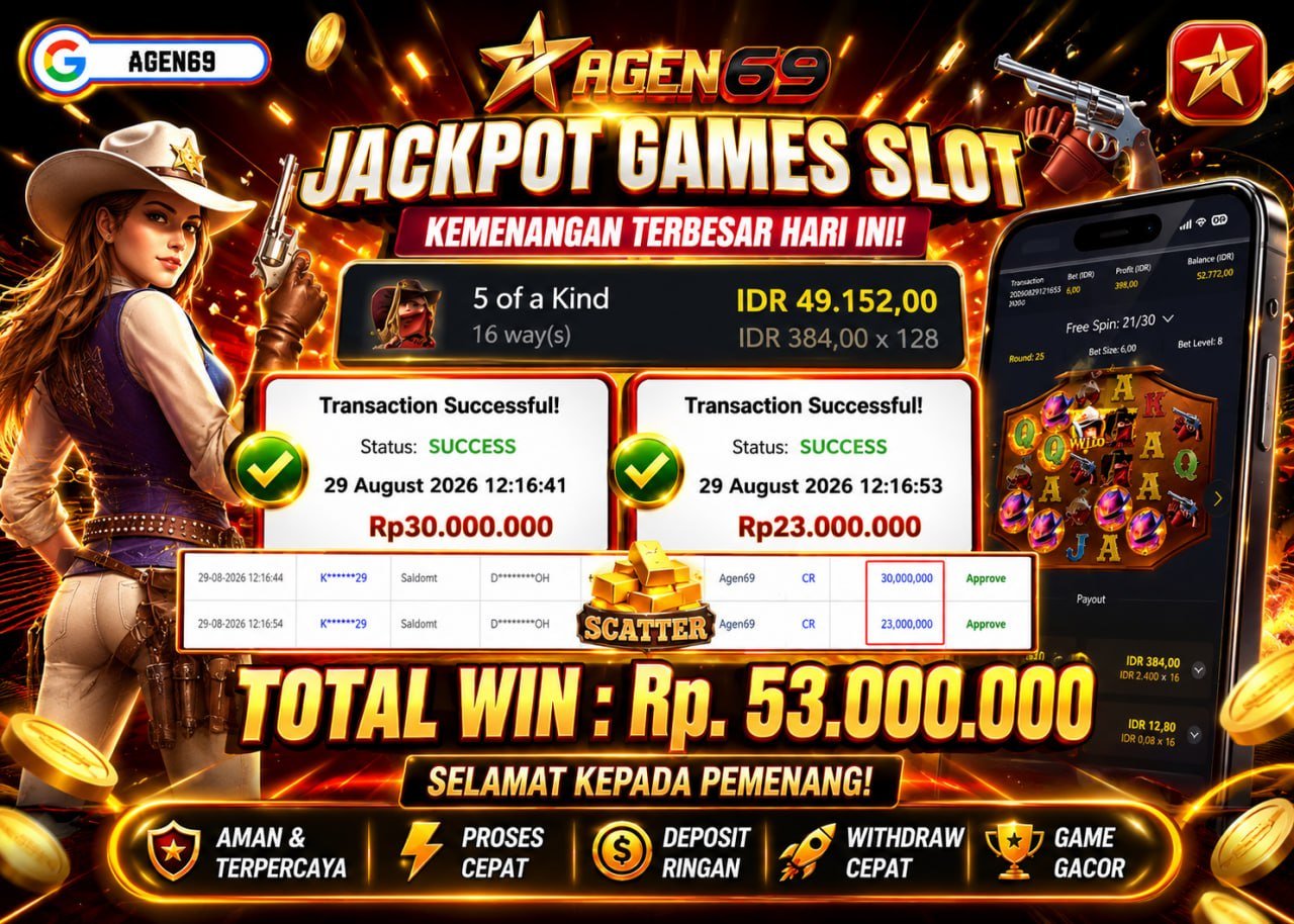 History kemenangan WILD BOUNTY SHOWDOWN AGEN69