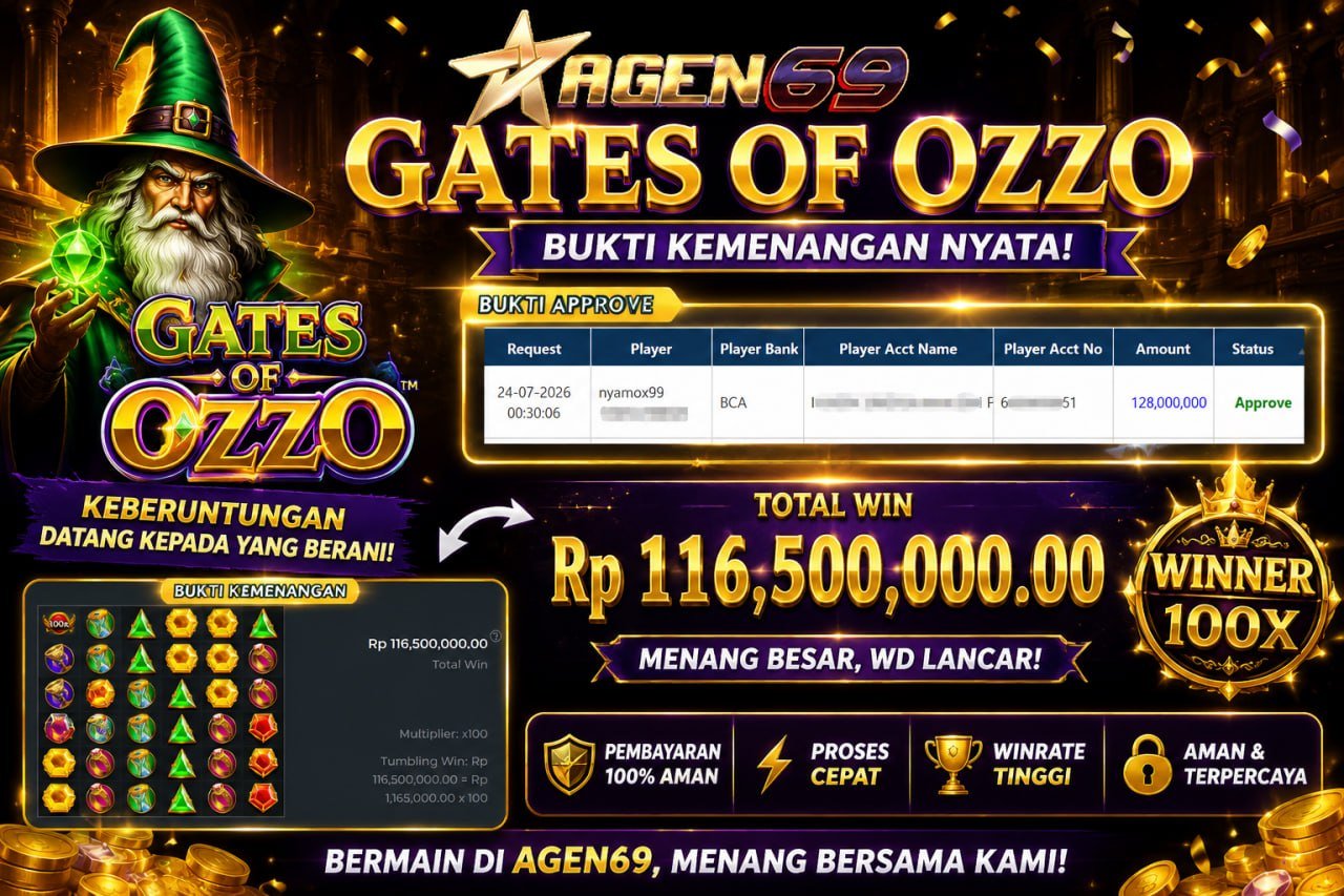 History kemenangan Gates of Ozzo AGEN69